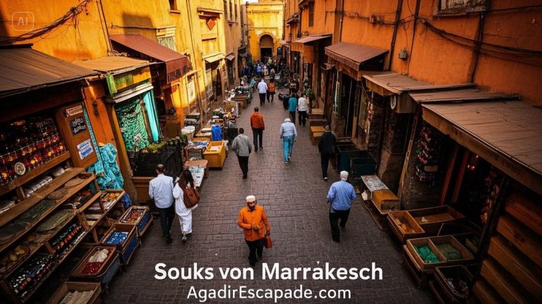 Souks von Marrakesch