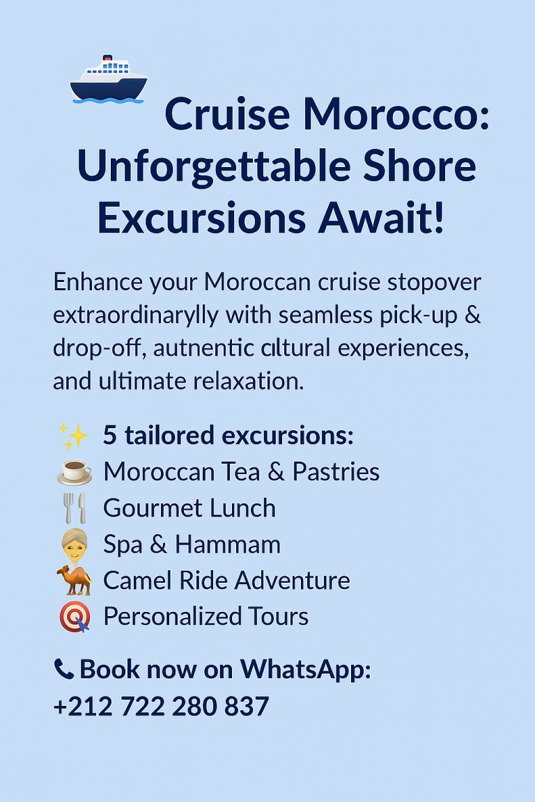 cruises to morocco