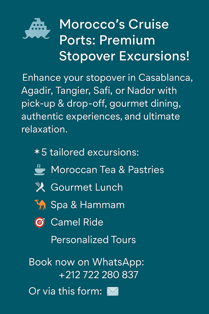 Cruise Ports in Morocco