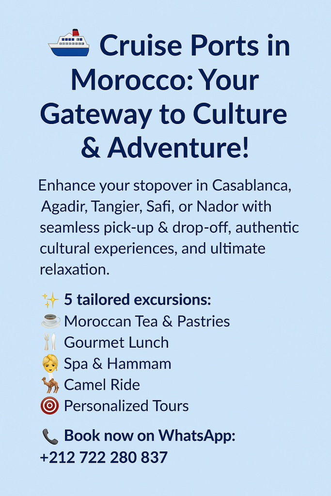 Cruise Port in Morocco