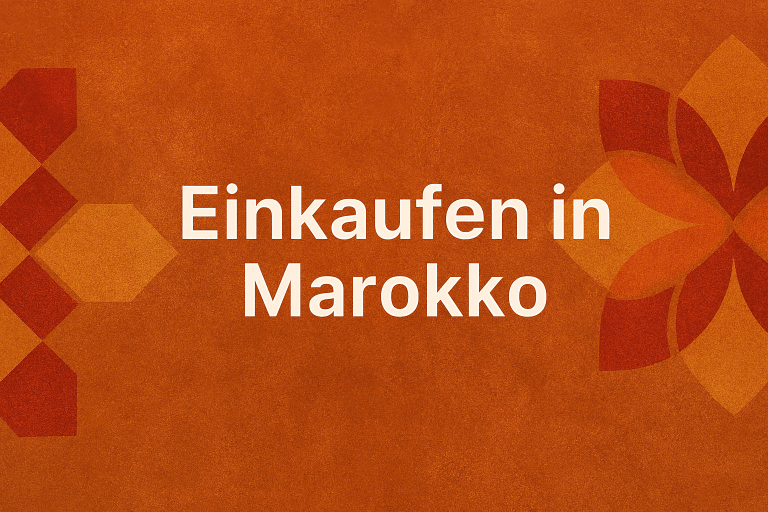 marokko einkaufen