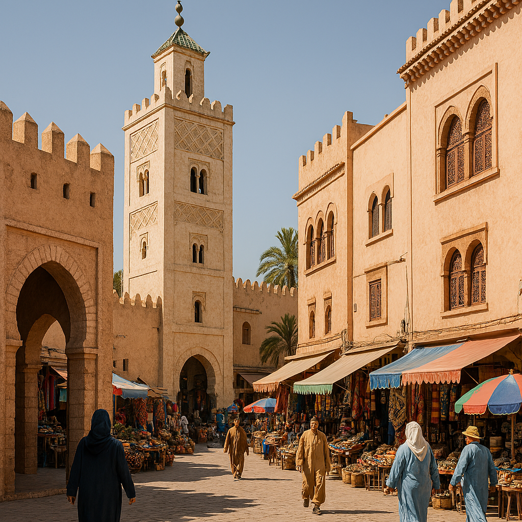 Agadir City Tour with traditional Moroccan architecture and markets