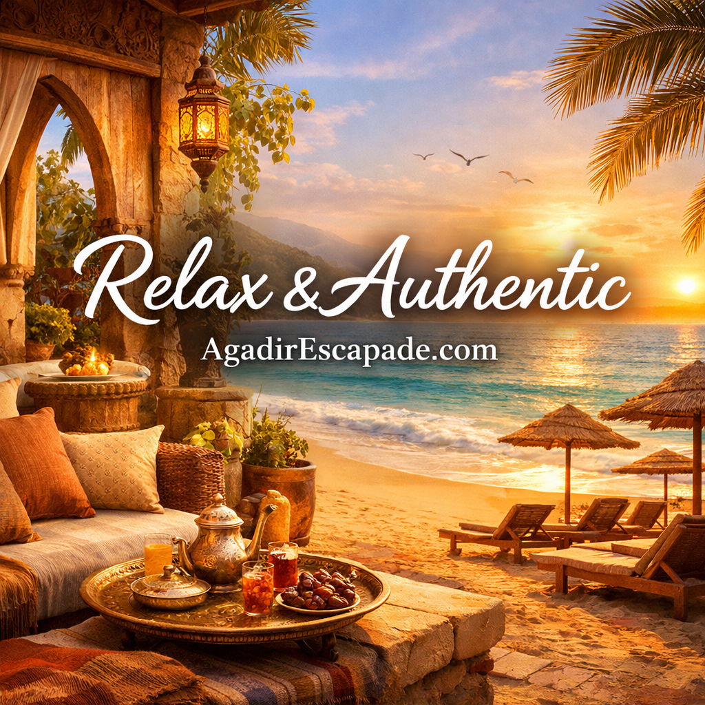 Hammam and massage Agadir, camel riding Agadir beach - authentic relaxation