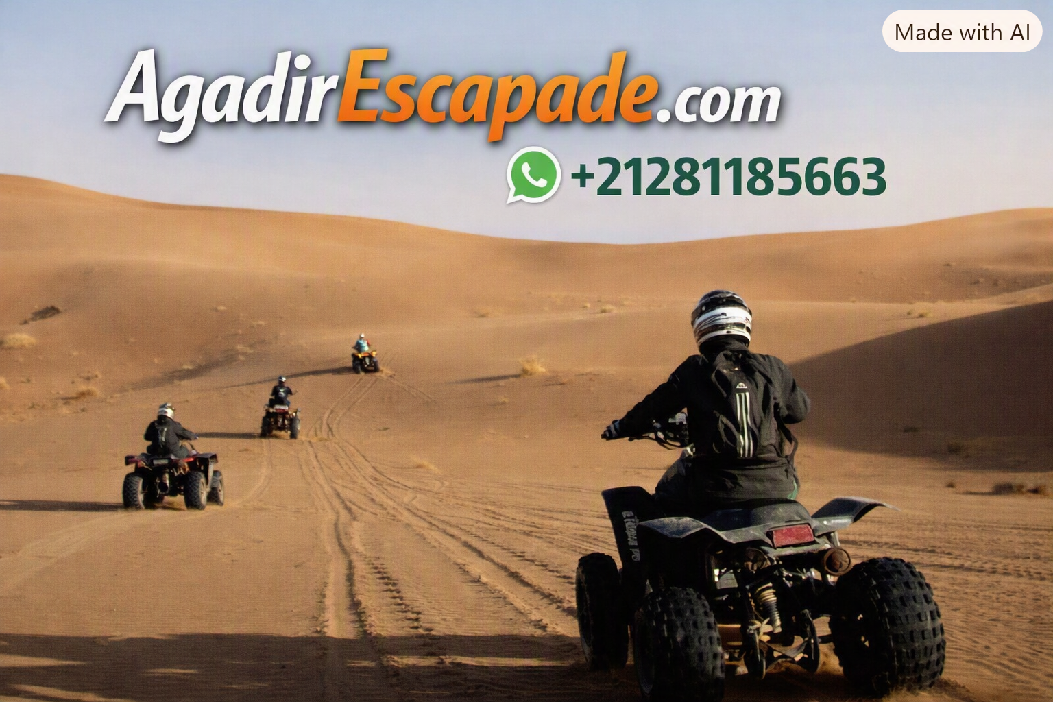Quad Biking Agadir Dunes – Adventure Ride